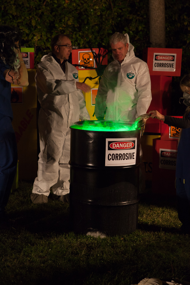 Toxic Waste Barrel Prop